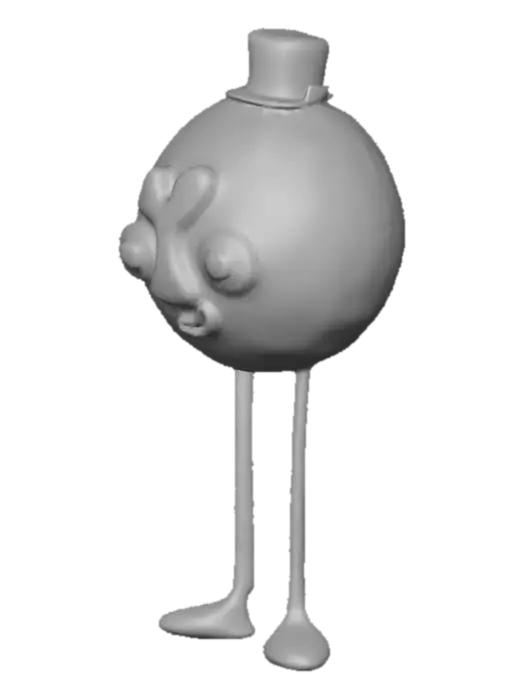3D model for Purple Dapper