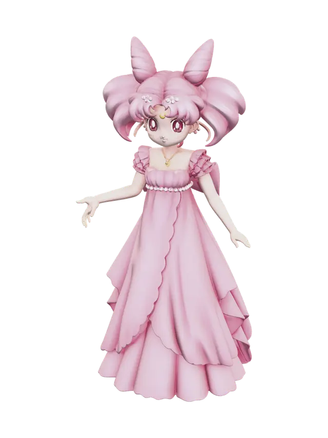 3D model for Realistic Chibiusa