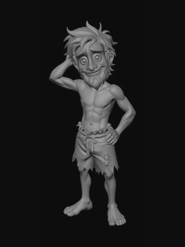 3D model for Bearded Castaway