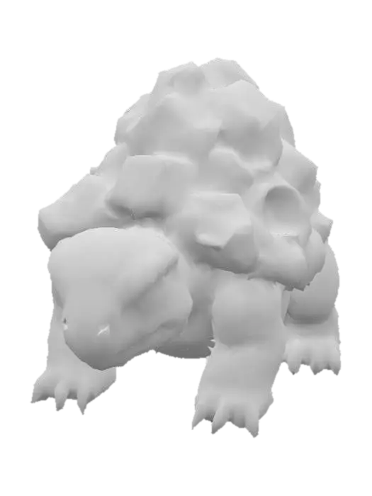 3D model for Lava-Shell Tortoise