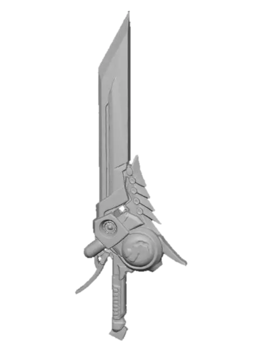 3D model for Inferno Blade, #villain#