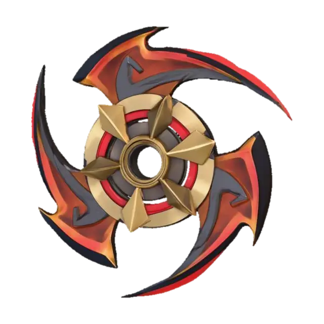 3D model for Shuriken Wheel