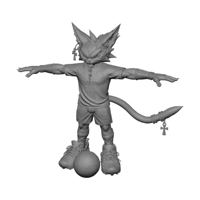 3D model for Pharaoh's Striker