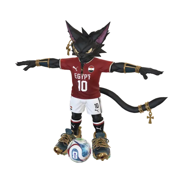 3D model for Pharaoh's Striker