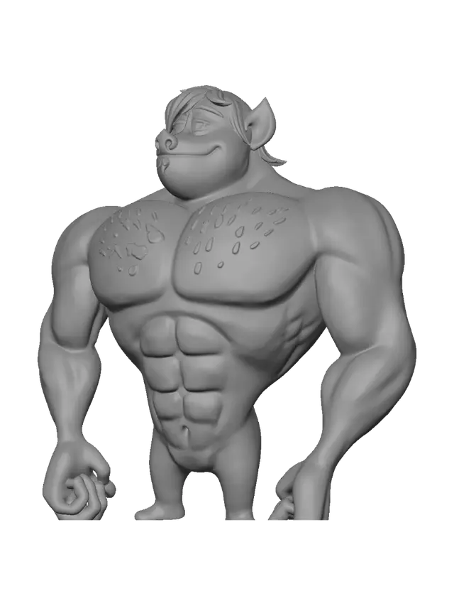 3D model for The Gentle Giant