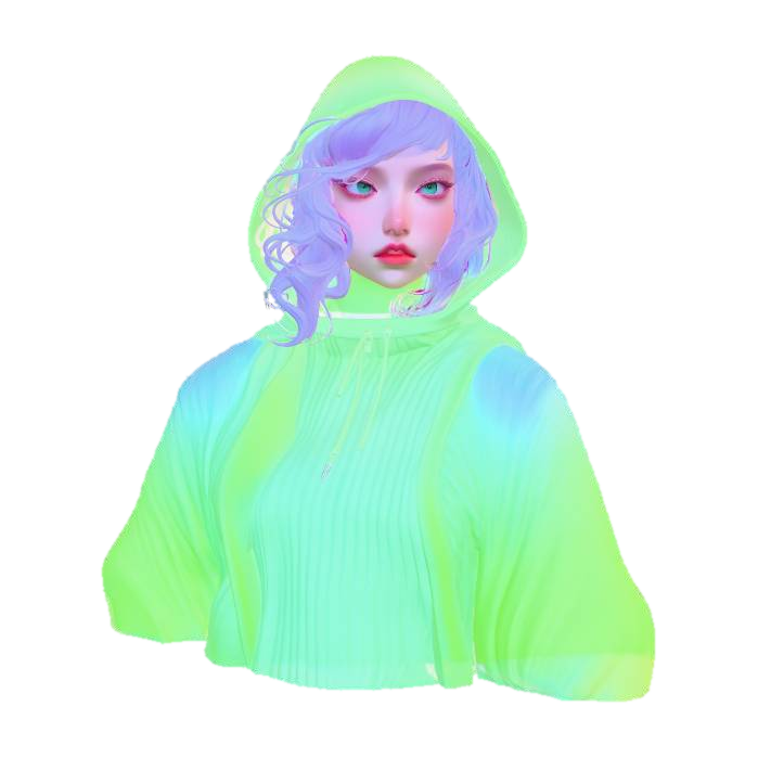 3D model for Neon Hooded Dream