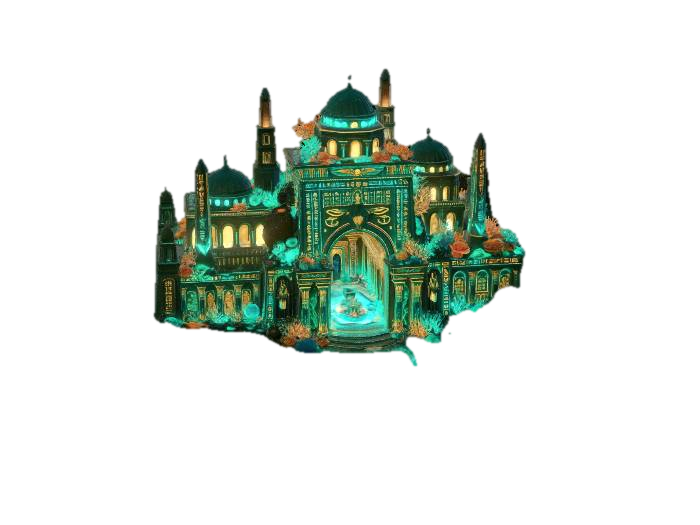 3D model for Neon Atlantis