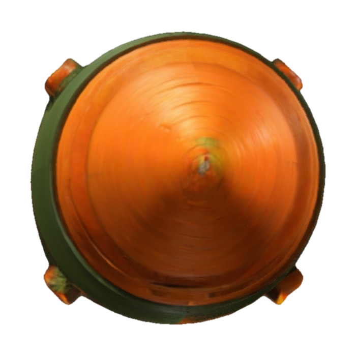 3D model for create a carrot like bullet used in shooting game. add a sci fi theme along with the carrot theme