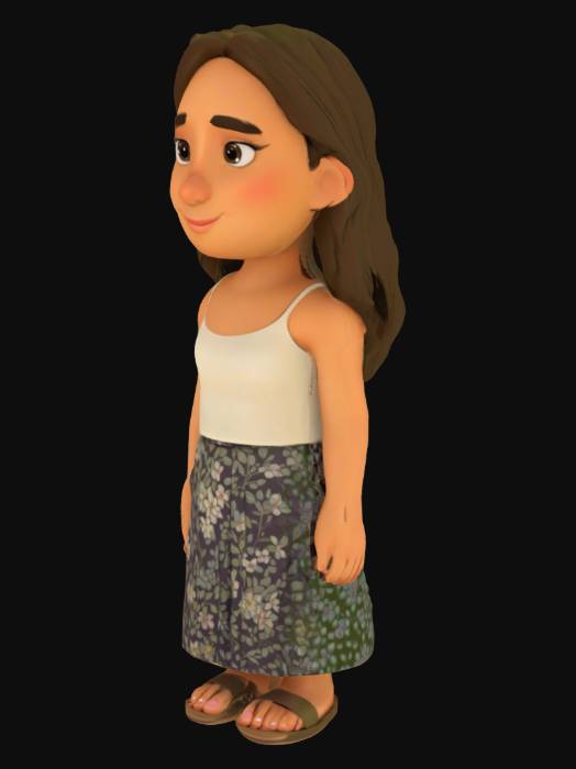 "maria" - Download free 3D models generated with Meshy AI by ...