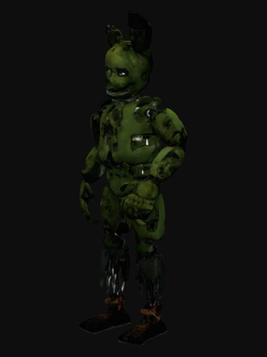 "Springtrap" - Download free 3D models generated with Meshy AI by ...