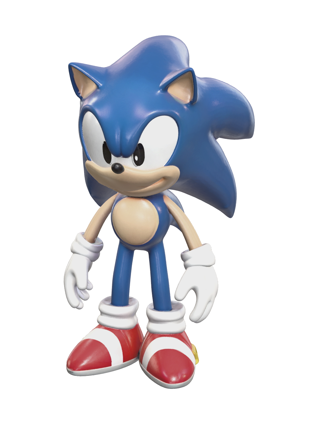 Sonic Head – Ücretsiz 3D Model İndir | Meshy