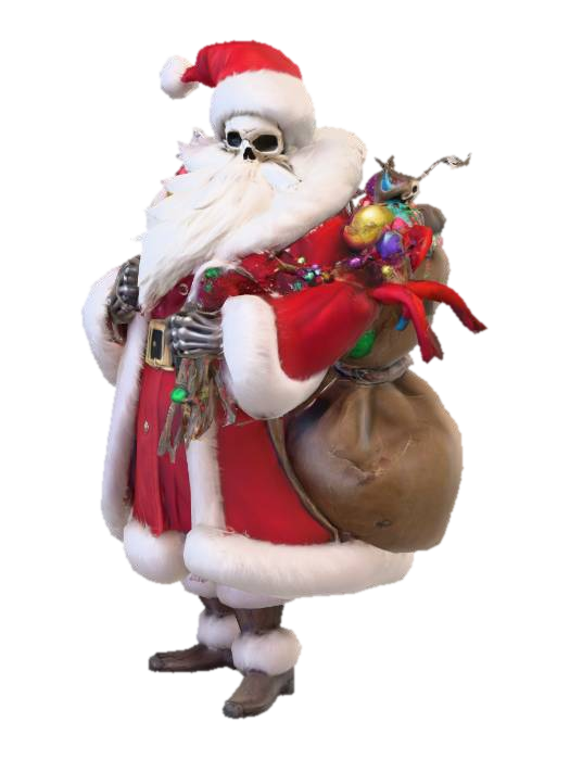 3D model for Skeletal Santa Surprise