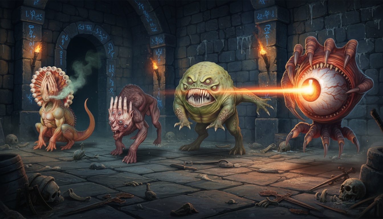 Creepy - A 3D model collection generated with Meshy - Meshy