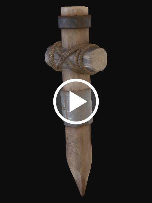 Dagger With Rope