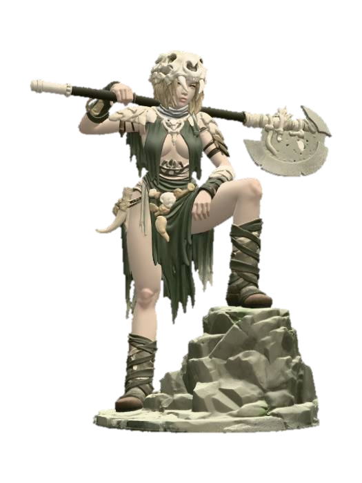 3D model for Sabretooth Huntress