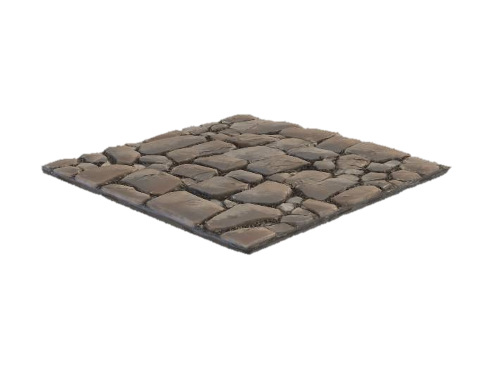 3D model for Cobblestone Pathway