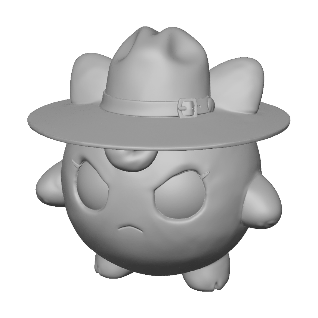 Frontier Puff – Download Free 3D Model | Meshy
