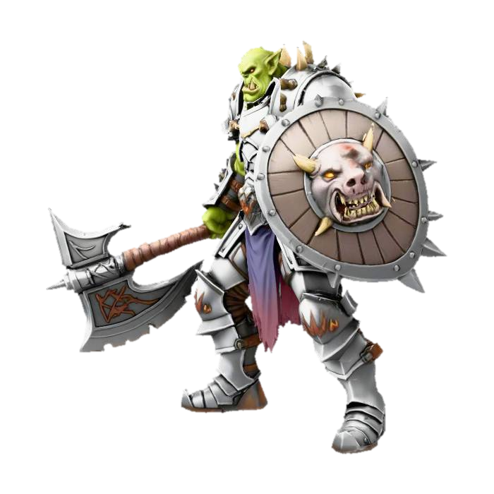 3D model for Orc Warlord's Stand