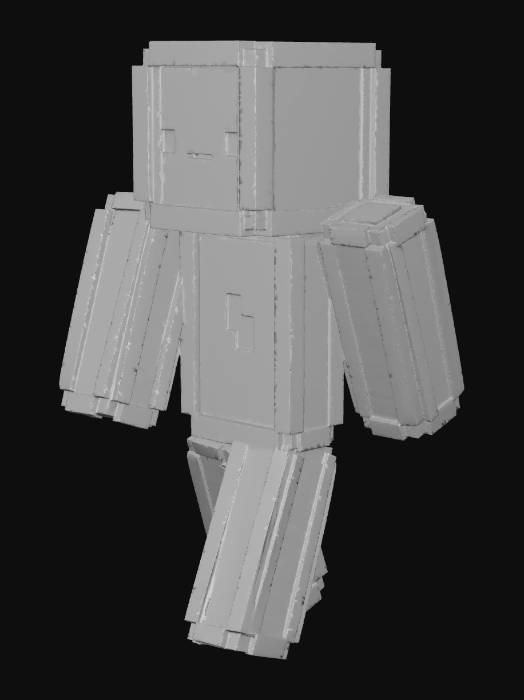 "Prismatic Blocky Avatar" - Download free 3D models generated with ...