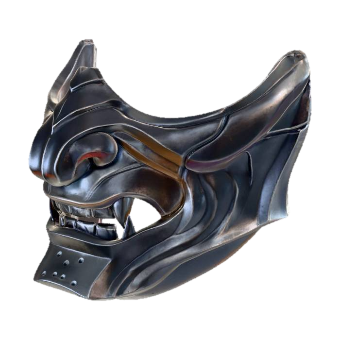 Ironhorn Demon Mask 的 AI 生成 3D 模型
