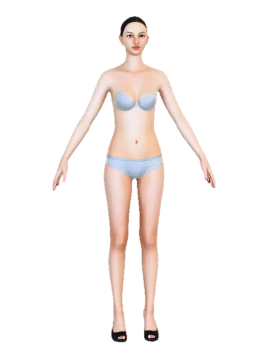 3D model for Model Pose Study