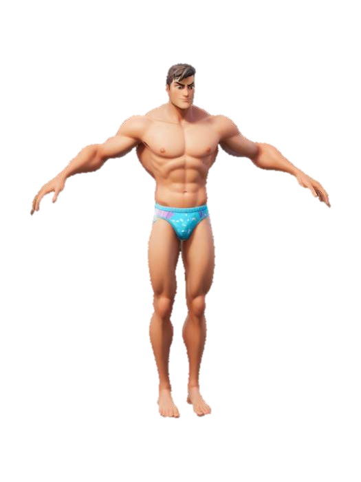 Modelo 3D de Atlas Unbound, generado por IA