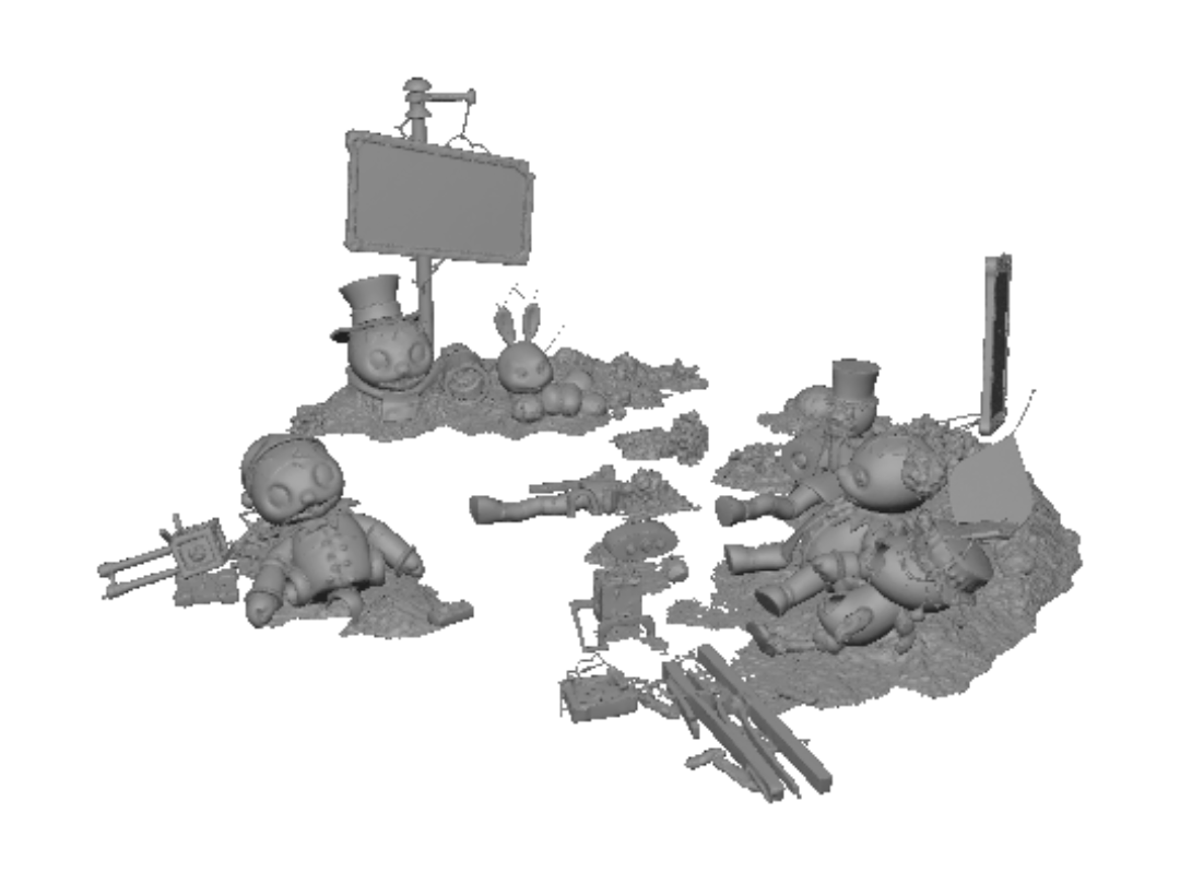 3D model for The Last Carnival of Joy