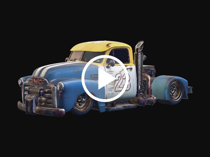 Rust Rocer Car