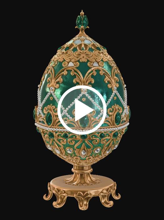 "Emerald Faberge Egg, #EasterEgg2026#" - Download free 3D models ...
