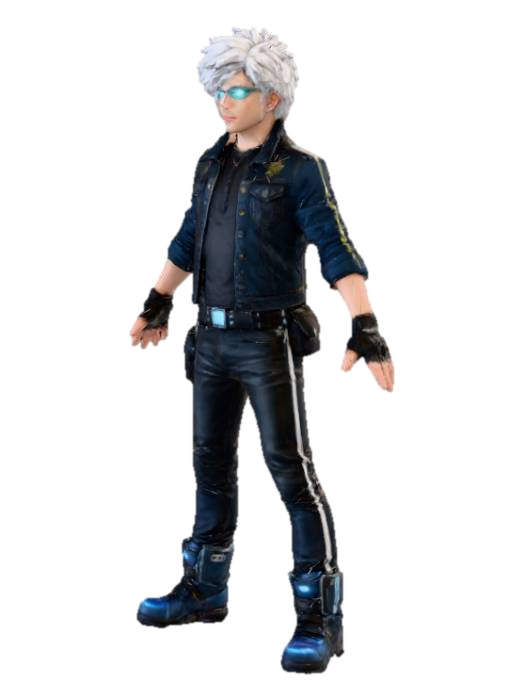 3D model for Cyberpunk Guardian