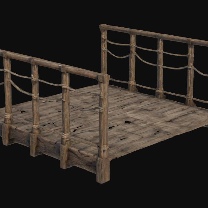 Triangle Rope With One Plank