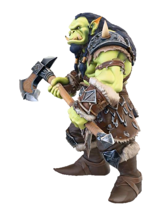 3D model for Orc im Wald