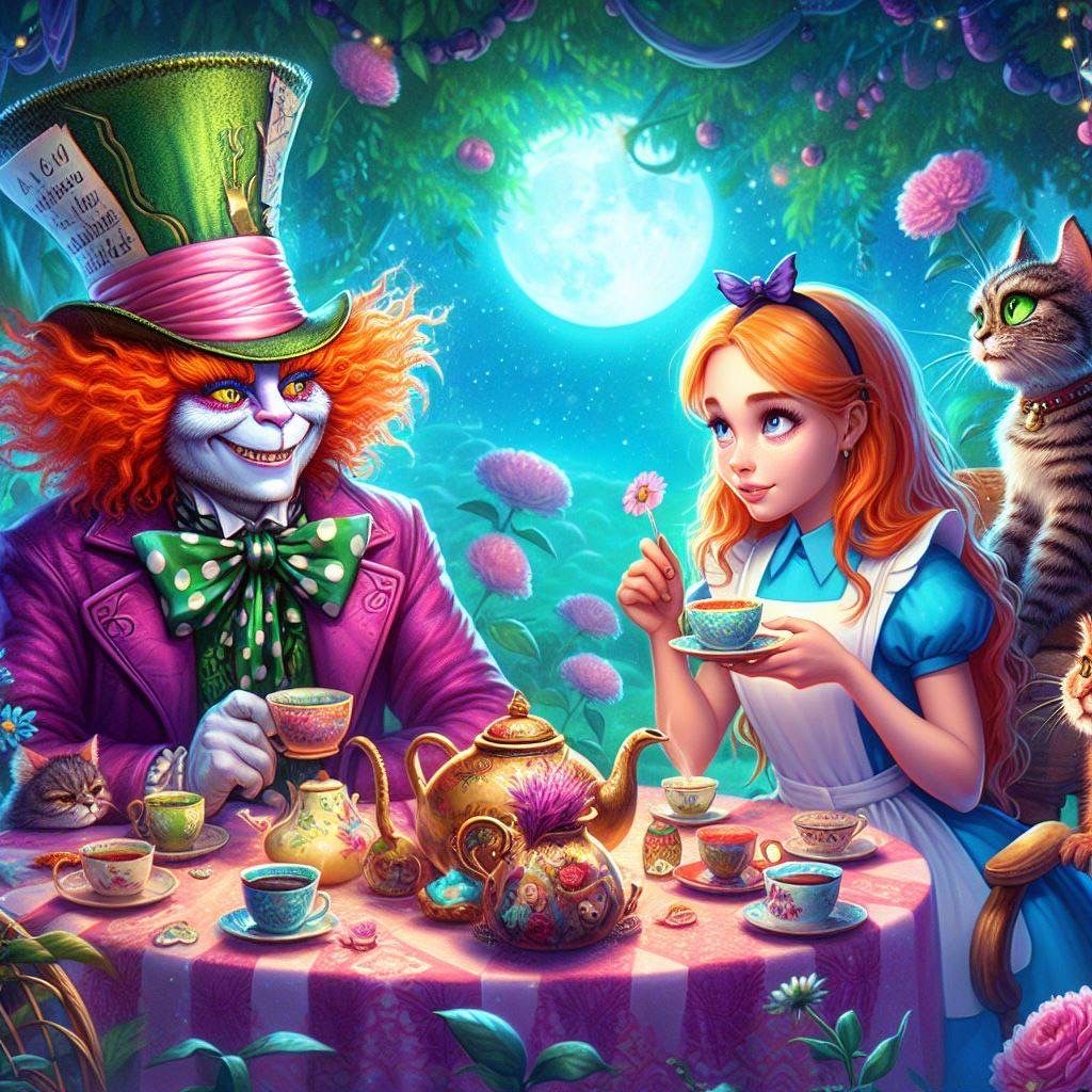 Alice in Wonderland - 由Meshy生成的3D模型合集 - Meshy