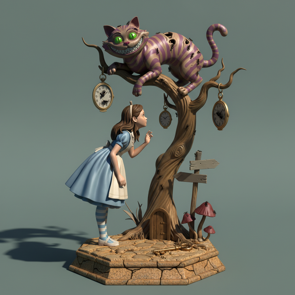 Wonderland - A 3D model collection generated with Meshy - Meshy