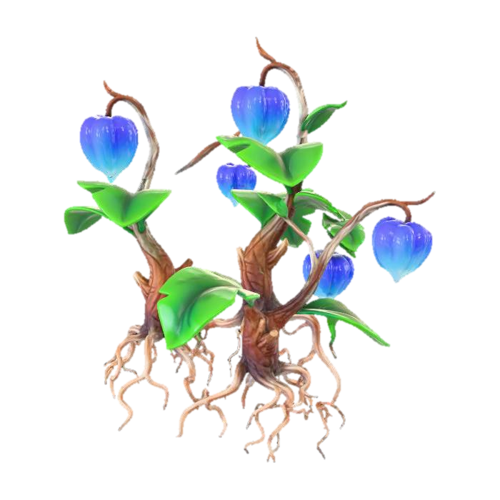 3D model for 风格化洞穴植物