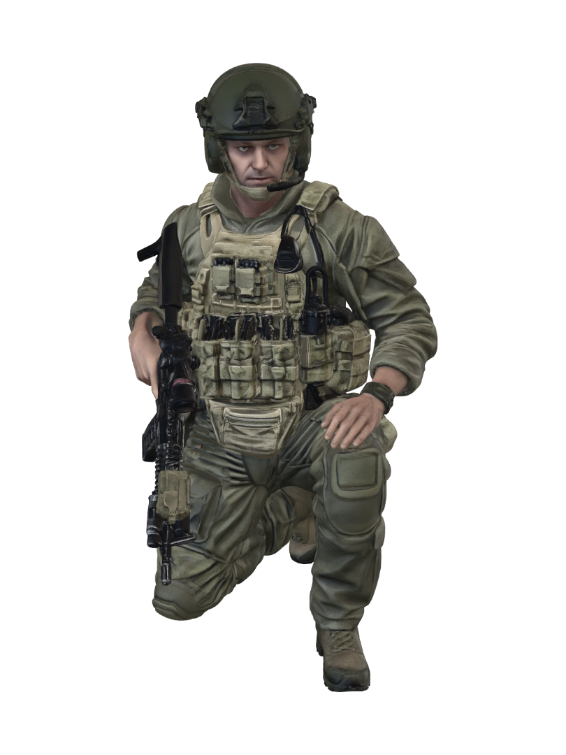 contemporary military… – Download Free 3D Model | Meshy