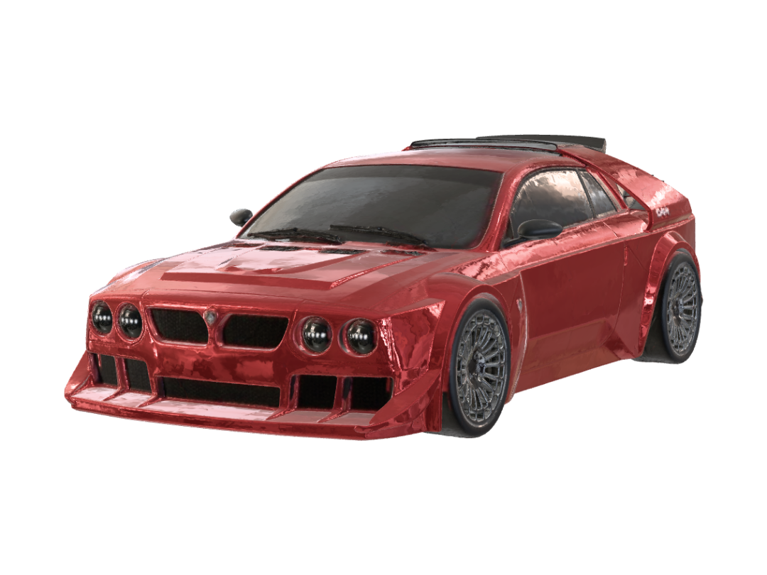 Lancia Concept Too – Download Free 3D Model | Meshy