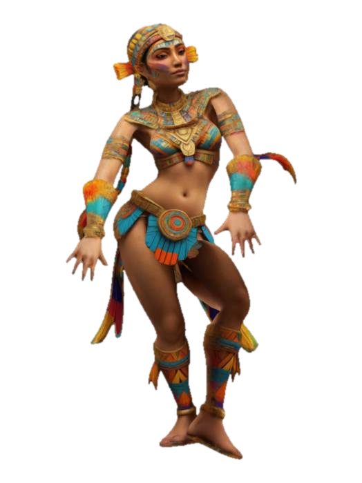 3D model for Aztec Goodess of the Centzon