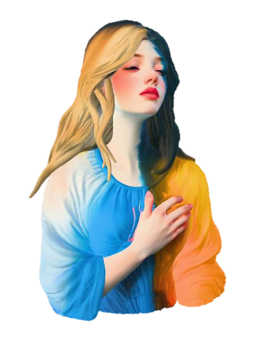 Duality in Color 3D model, vytvořený pomocí AI