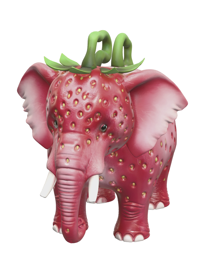 steal-a-brainrot-strawberry-elephant-descarga-modelos-3d-gratuitos