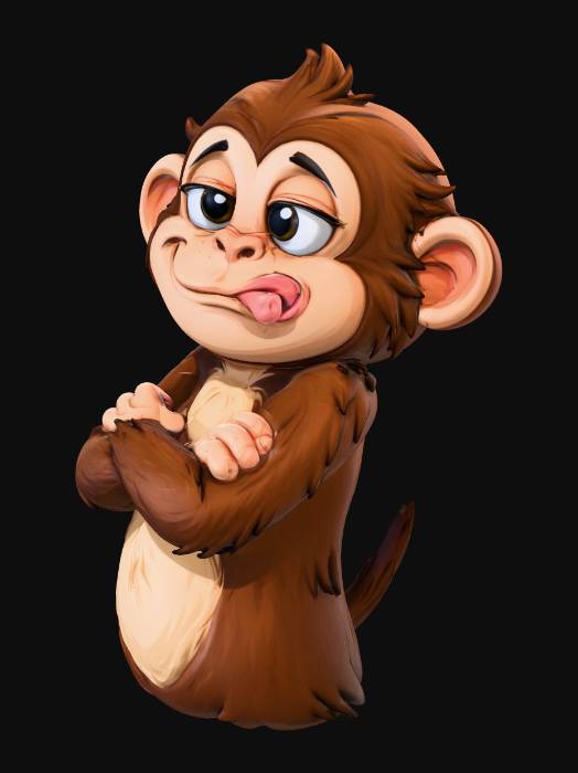Monkey 3D Models for Free Download - Meshy