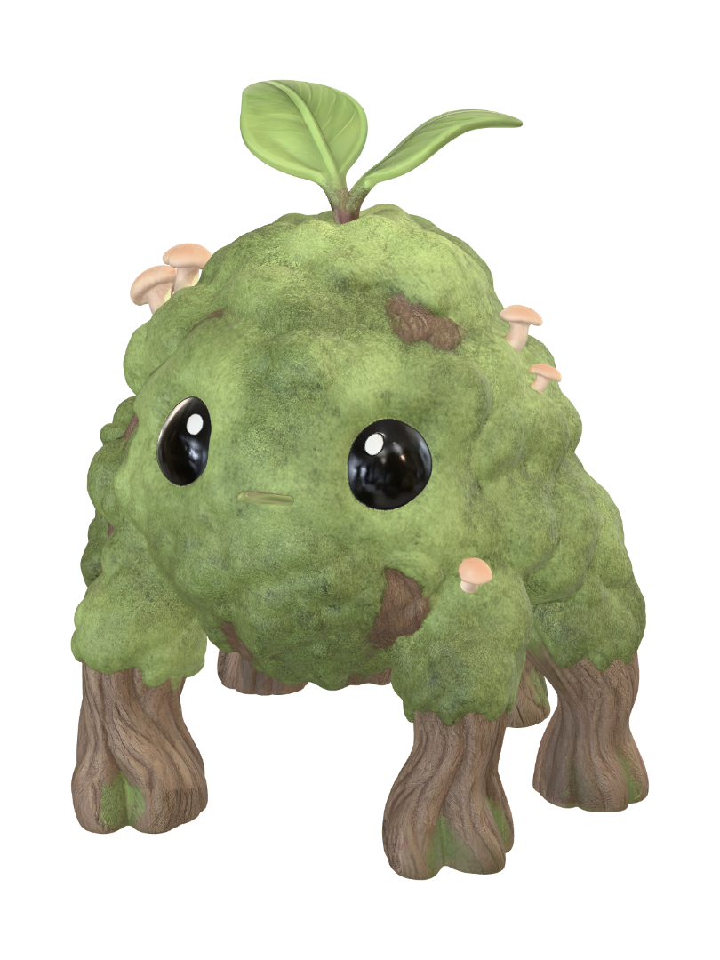 Mossling – Download Free 3D Model | Meshy