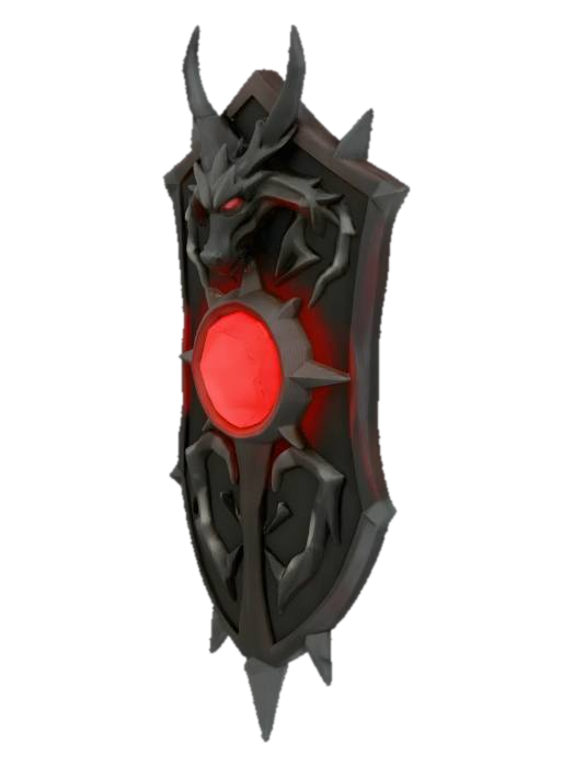 3D model for Dark Dragon Shield