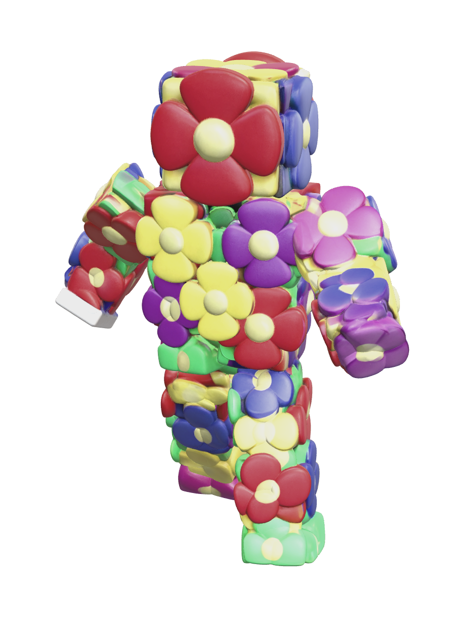 Low-Poly Flowers Roblox – Download Free 3D Model | Meshy
