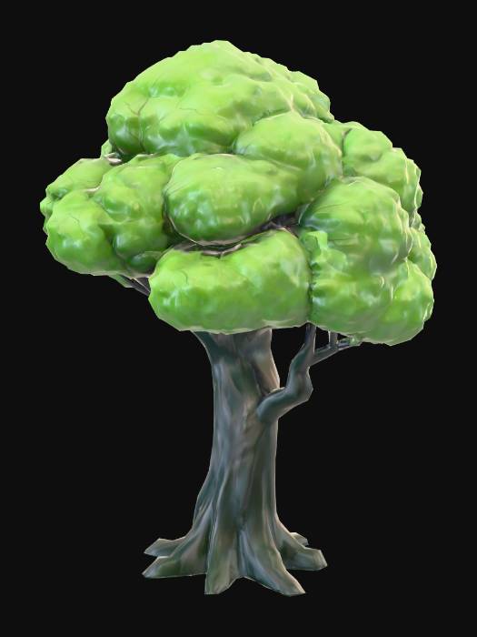 Tree Trunk Shading
