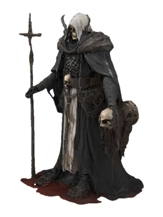 Harbinger of Shadows 3D model, vytvořený pomocí AI