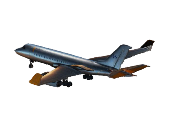 airplane, 8k, symmetrical, highly Detailed, Ultra Realistic, well lit, Unreal Engine, VR, HDR… 3D model, vytvořený pomocí AI