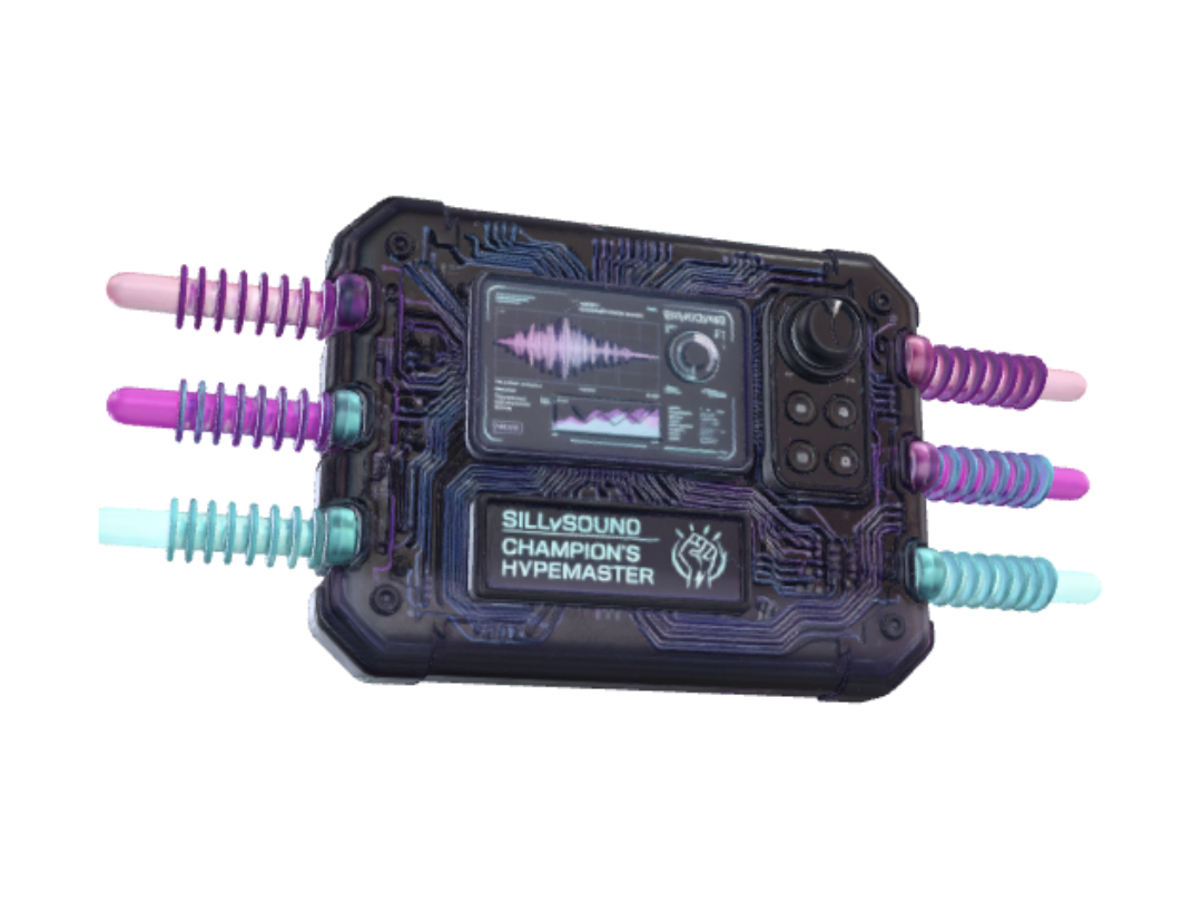 3D model for SillySound Champion's HypeMaster