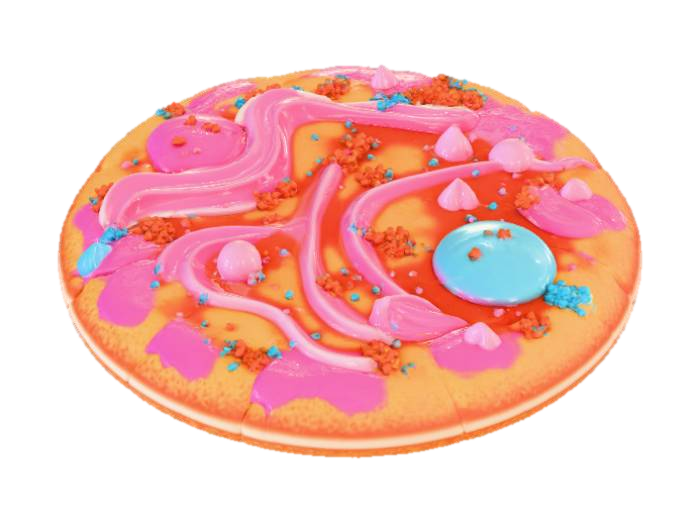 3D model for High detail, extravagant, abstract, cookie