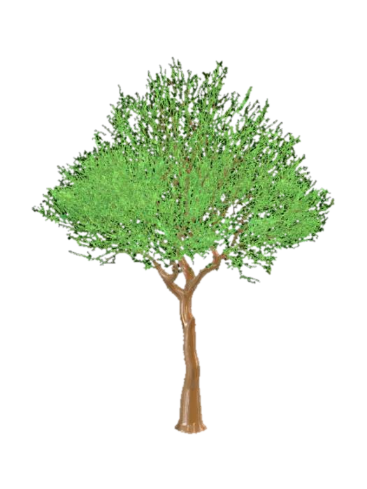 3D-модель Low detail, abstract, tree, сгенерированная ИИ